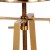 Flash Furniture CH-181070-26S-GLD-GG Industrial Style Swivel Lift Adjustable Height Barstool in Gold Finish addl-6