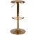 Flash Furniture CH-181220-GD-GG Madrid Series Adjustable Height Gold Retro Barstool addl-7