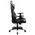 Flash Furniture CH-187230-1-BK-GG X20 Black LeatherSoft Gaming / Racing Office Ergonomic Swivel Chair with Reclining Back addl-8