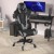 Flash Furniture CH-187230-1-GY-RLB-GG X20 Gray LeatherSoft Gaming / Racing Office Reclining Chair with Transparent Roller Wheels addl-5