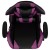 Flash Furniture CH-187230-1-PR-GG X20 Purple LeatherSoft Gaming / Racing Office Ergonomic Swivel Chair with Reclining Back addl-10