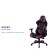 Flash Furniture CH-187230-1-PR-GG X20 Purple LeatherSoft Gaming / Racing Office Ergonomic Swivel Chair with Reclining Back addl-3
