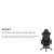 Flash Furniture CH-187230-GY-GG X30 Gray LeatherSoft Gaming / Racing Office Ergonomic Reclining Computer Chair with Slide-Out Footrest addl-3