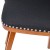 Flash Furniture CH-192162X000-30-CHAR-GG Transitional 30" Charcoal Faux Linen Bar Stool with Silver Nailhead Trim, Walnut Wood Frame, Set of 2 addl-16