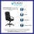 Flash Furniture CH-197051X000-BK-GG High Back Black LeatherSoft-Padded Task Office Chair with Arms addl-3