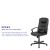 Flash Furniture CH-197051X000-BK-GG High Back Black LeatherSoft-Padded Task Office Chair with Arms addl-4