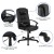 Flash Furniture CH-197051X000-BK-GG High Back Black LeatherSoft-Padded Task Office Chair with Arms addl-5