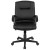 Flash Furniture CH-197220X000-BK-GG Mid-Back Black LeatherSoft-Padded Task Office Chair with Arms addl-10