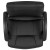 Flash Furniture CH-197220X000-BK-GG Mid-Back Black LeatherSoft-Padded Task Office Chair with Arms addl-11