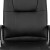 Flash Furniture CH-197220X000-BK-GG Mid-Back Black LeatherSoft-Padded Task Office Chair with Arms addl-13