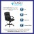 Flash Furniture CH-197220X000-BK-GG Mid-Back Black LeatherSoft-Padded Task Office Chair with Arms addl-3