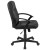 Flash Furniture CH-197220X000-BK-GG Mid-Back Black LeatherSoft-Padded Task Office Chair with Arms addl-9