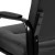 Flash Furniture CH-197221X000-BK-GG Black LeatherSoft Executive Reception Chair with Black Metal Frame addl-13