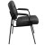 Flash Furniture CH-197221X000-BK-GG Black LeatherSoft Executive Reception Chair with Black Metal Frame addl-9