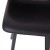 Flash Furniture CH-212069-24-BK-GG Modern Armless 24" Black LeatherSoft Counter Height Stool, Black Metal Frame, Set of 2 addl-9