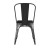 Flash Furniture CH-31230-BK-PL1B-GG Black Metal Indoor/Outdoor Stackable Chair with Black Poly Resin Wood Seat addl-8