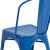 Flash Furniture CH-31230-BL-GG Blue Metal Indoor/Outdoor Stackable Chair addl-10