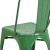 Flash Furniture CH-31230-GN-GG Green Metal Indoor/Outdoor Stackable Chair addl-10
