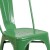 Flash Furniture CH-31230-GN-GG Green Metal Indoor/Outdoor Stackable Chair addl-7