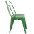 Flash Furniture CH-31230-GN-GG Green Metal Indoor/Outdoor Stackable Chair addl-8
