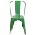Flash Furniture CH-31230-GN-GG Green Metal Indoor/Outdoor Stackable Chair addl-9