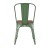 Flash Furniture CH-31230-GN-PL1T-GG Green Metal Indoor/Outdoor Stackable Chair with Teak Poly Resin Wood Seat addl-8