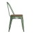 Flash Furniture CH-31230-GN-PL1T-GG Green Metal Indoor/Outdoor Stackable Chair with Teak Poly Resin Wood Seat addl-9