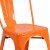 Flash Furniture CH-31230-OR-GG Orange Metal Indoor/Outdoor Stackable Chair addl-11