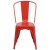 Flash Furniture CH-31230-RED-GG Red Metal Indoor/Outdoor Stackable Chair addl-10