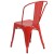 Flash Furniture CH-31230-RED-GG Red Metal Indoor/Outdoor Stackable Chair addl-7
