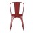 Flash Furniture CH-31230-RED-PL1R-GG Red Metal Indoor/Outdoor Stackable Chair with Red Poly Resin Wood Seat addl-9
