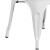 Flash Furniture CH-31230-WH-GG White Metal Indoor/Outdoor Stackable Chair addl-8