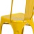 Flash Furniture CH-31230-YL-GG Yellow Metal Indoor/Outdoor Stackable Chair addl-8