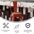 Flash Furniture CH-31320-24GB-RED-PL2T-GG 24