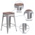 Flash Furniture CH-31320-24-SIL-WD-GG 24
