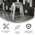 Flash Furniture CH-31320-24-WH-PL2G-GG 24