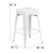 Flash Furniture CH-31320-24-WH-PL2G-GG 24