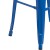 Flash Furniture CH-31320-30-BL-WD-GG 30" Blue Metal Barstool with Square Wood Seat addl-9