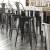 Flash Furniture CH-31320-30GB-BK-PL2B-GG 30" Black Metal Indoor/Outdoor Bar Height Stool with Removable Back and All-Weather Poly Resin Seat addl-1