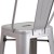 Flash Furniture CH-31320-30GB-SIL-GG 30" Silver Metal Indoor/Outdoor Barstool with Removable Back addl-8