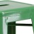 Flash Furniture CH-31320-30-GN-GG 30" Green Metal Indoor/Outdoor Barstool with Square Seat addl-10