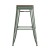 Flash Furniture CH-31320-30-GN-PL2T-GG 30" Green Metal Indoor/Outdoor Barstool with Teak Poly Resin Wood Seat addl-10