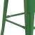 Flash Furniture CH-31320-30-GN-WD-GG 30" Green Metal Barstool with Square Wood Seat addl-8