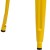 Flash Furniture CH-31320-30-YL-GG 30" Yellow Metal Indoor/Outdoor Barstool with Square Seat addl-11