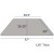 Flash Furniture XU-A3060-TRAP-GY-T-P-GG 30"W x 60"L Trapezoid Activity Table with Gray Laminate Top, Height Adjustable Preschool Legs addl-1