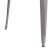 Flash Furniture CH-51040-40-SIL-GG 31.5" Square Silver Metal Indoor/Outdoor Bar Height Table addl-7