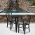 Flash Furniture CH-51080TH-2-18VRT-BK-GG 24" Round Black Metal Indoor/Outdoor Table Set with 2 Vertical Slat Back Chairs addl-1