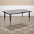 Flash Furniture XU-A3072-REC-GY-T-A-GG 30"W x 72"L Rectangle Activity Table with Gray Laminate Top and Height Adjustable Legs addl-2