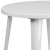 Flash Furniture CH-51090-29-WH-GG 30" Round White Metal Indoor/Outdoor Table addl-5