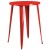 Flash Furniture CH-51090BH-2-30CAFE-RED-GG 30" Round Red Metal Indoor/Outdoor Bar Table Set with 2 Cafe Stools addl-3